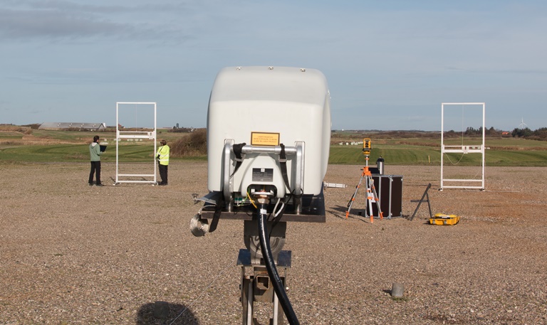 A demonstrator used in the project